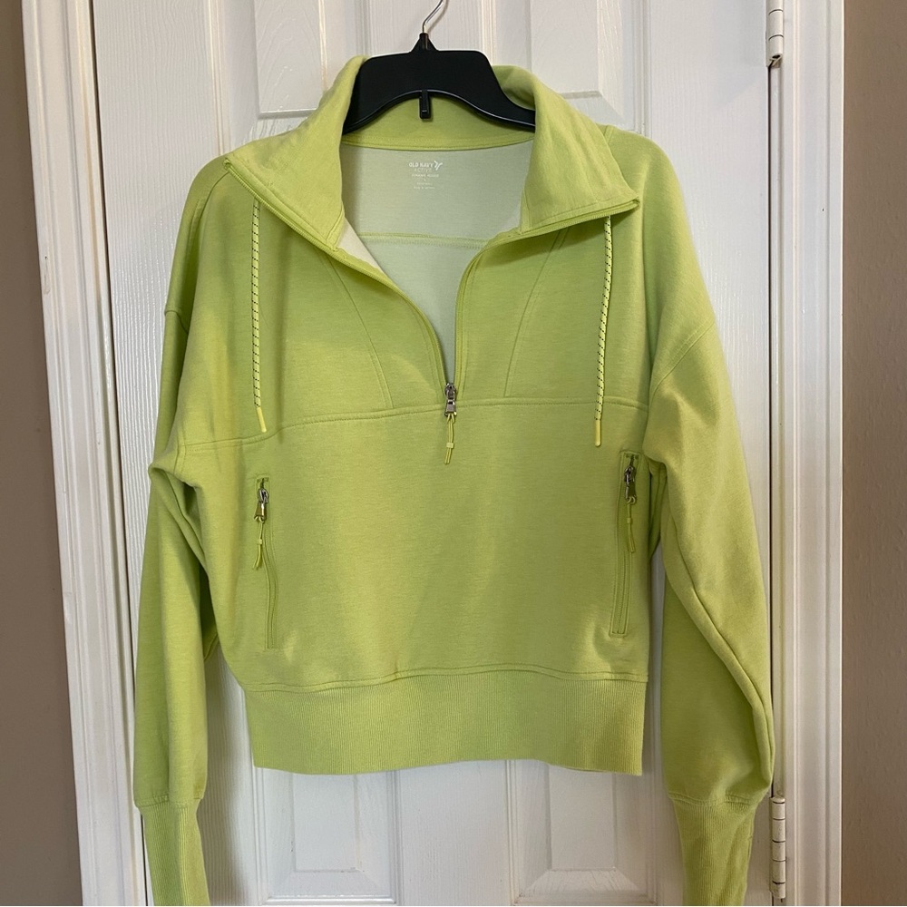Cropped sweat shirt